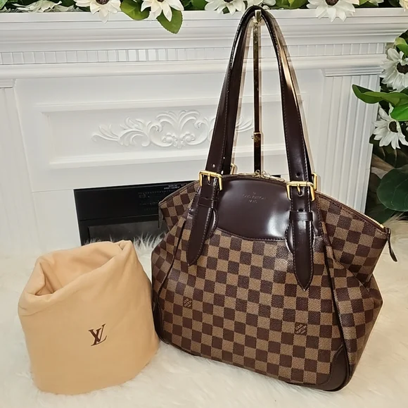 🔥😍Beautiful Condition 🔥 😍 Authentic Louis Vuitton Verona Damier Ebene - Picture 12 of 14